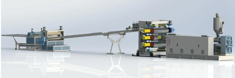 Linea di coestrusione di piastre ABS da 1500 mm