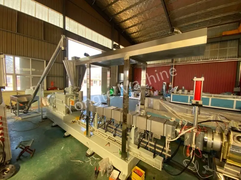 Macchina per la pellettizzazione della plastica in Cina per la produzione di masterbatch