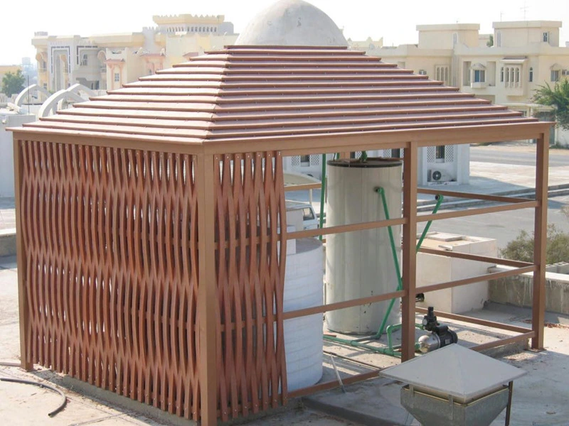 plastic lumber machine